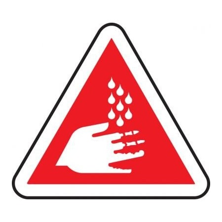 CSA PICTOGRAMS 6 In TRIANGLE ADHESIVE MPCS611VS